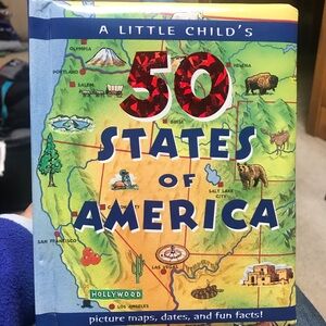 50 States of America Educational Book